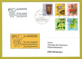 Ersttagsbrief Pro Juventute 1975 Automobilpost