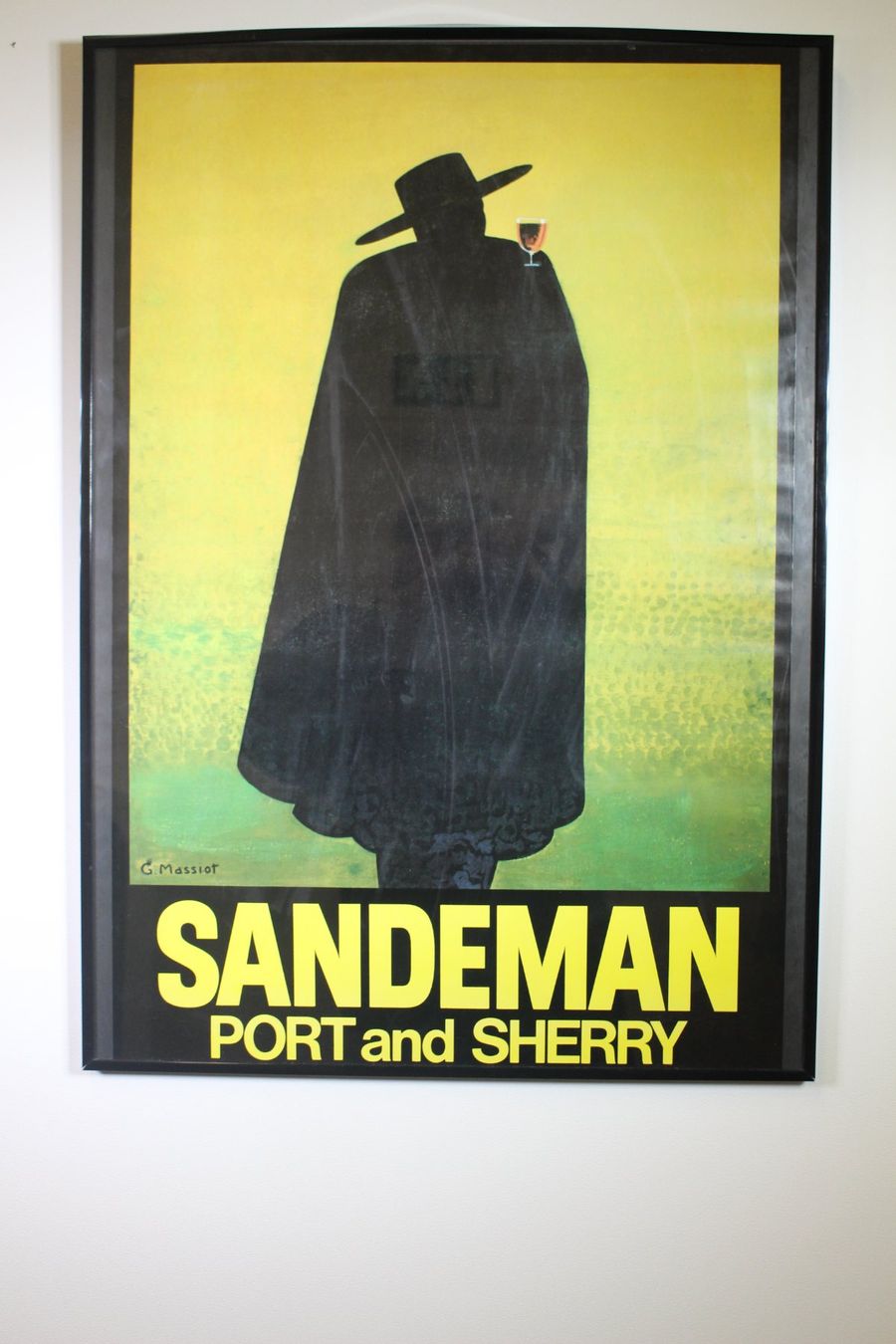 Foto & Immagini: Sandeman Port Sherry Werbeplakat, gerahmt – Usato da Bruettisellen venduto da Collector_Store 1