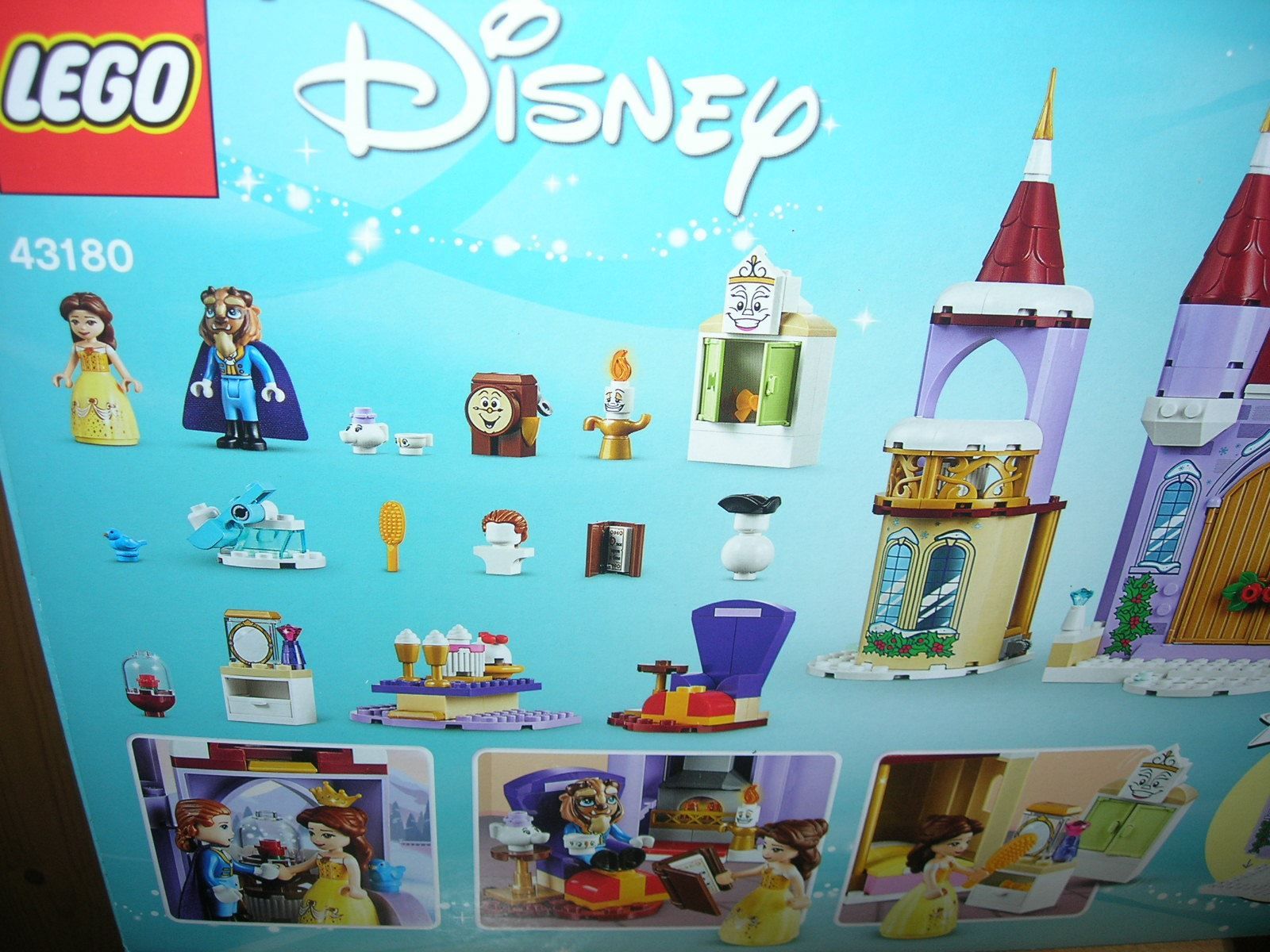 Lego Spielzeuge: LEGO Disney 43180 Belles Schloss – Neu und originalverpackt aus Hornussen von Corvette- 1