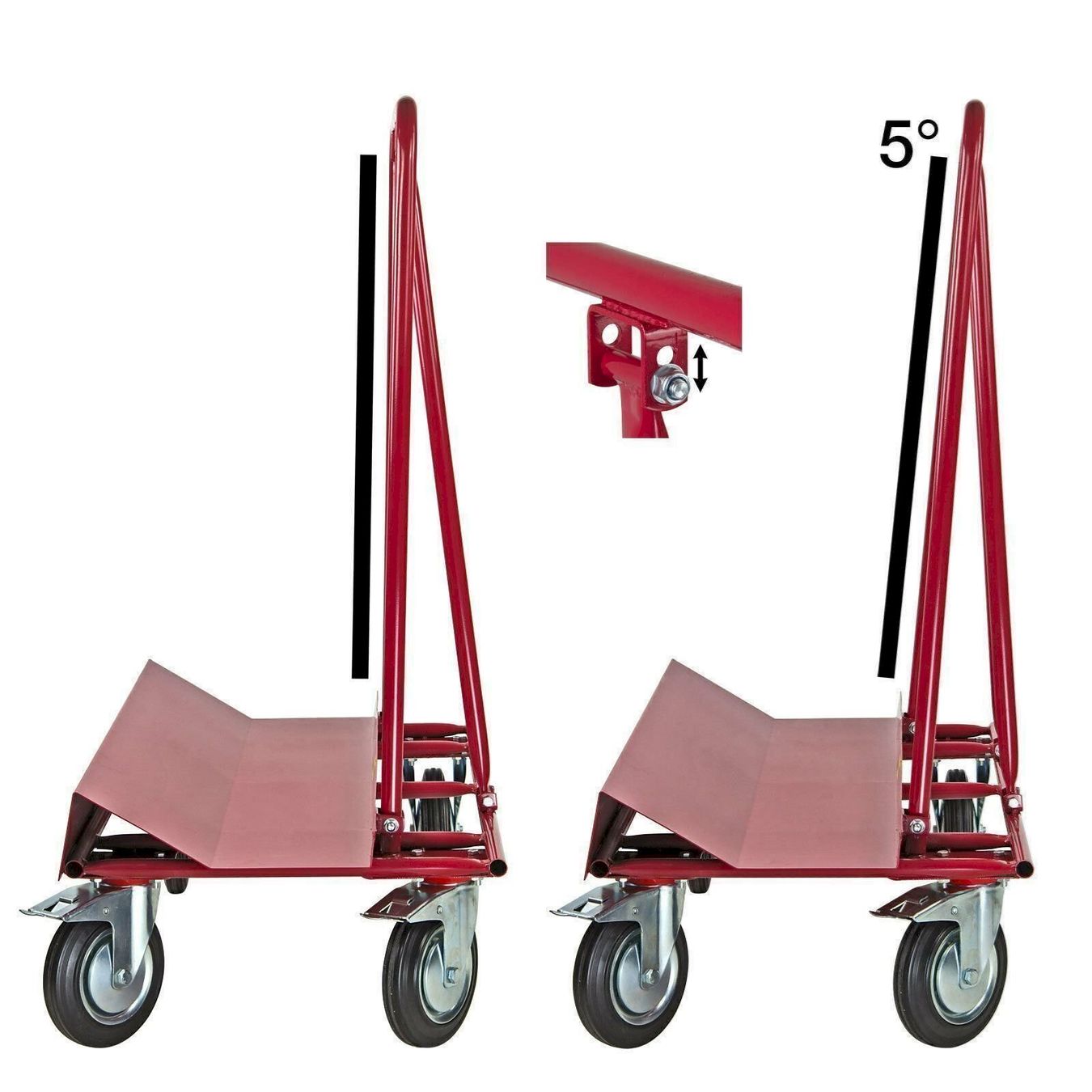 Altro per stoccaggio & trasporto: DEMA Plattenwagen Transportwagen – Nuovo e nell'imballaggio originale da Bottighofen venduto da zaap 2