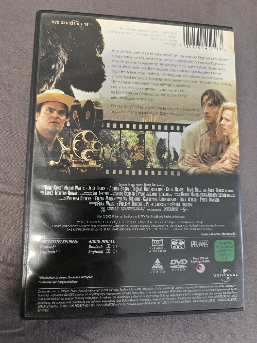 Tous les DVDs: DVD - King Kong – D'occasion à Zug par nic_wlj8 1
