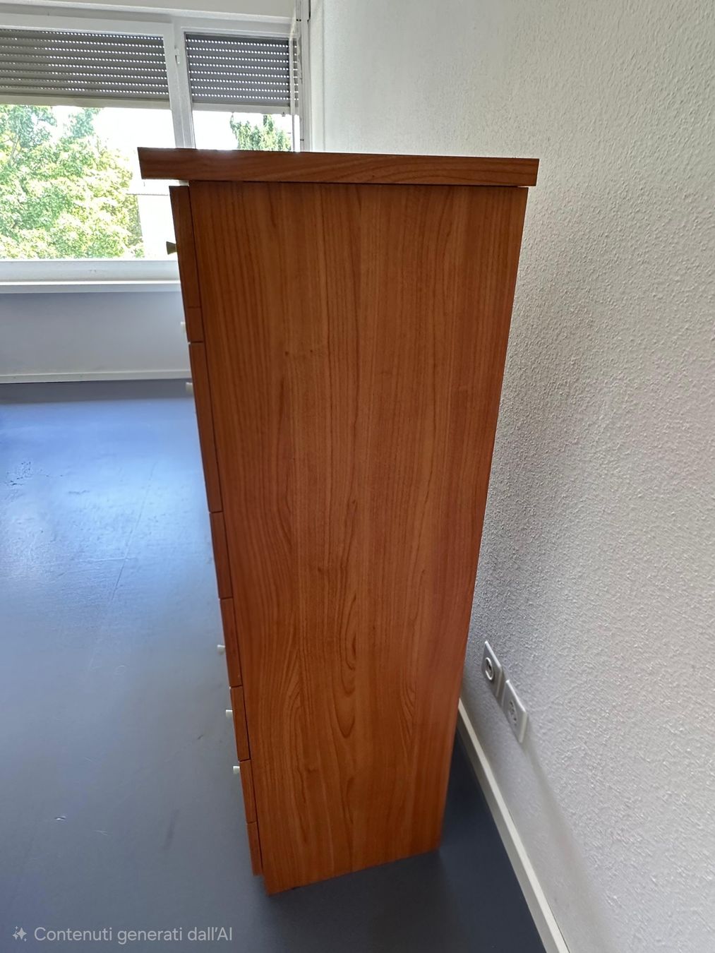 Kommoden: Kommode weiss/Kirschbaum, 7 Schubladen – Gebraucht aus Zürich von has_lvv7 2