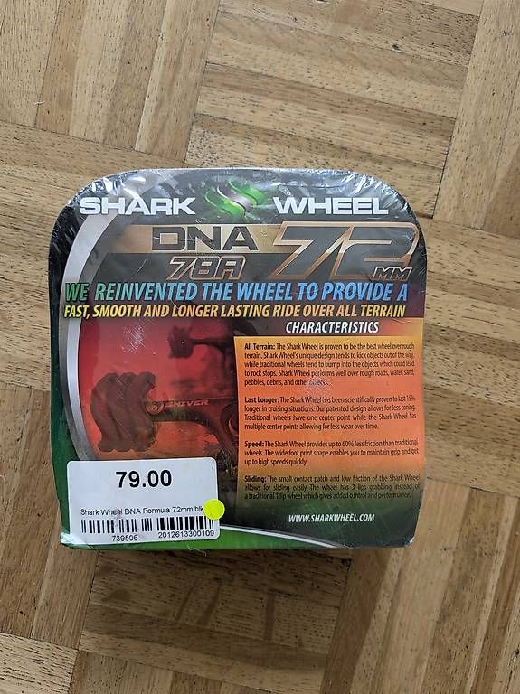 Giocattoli: SHARK WHEEL DNA 72mm – Usato da Luzern venduto da Laranjet 1