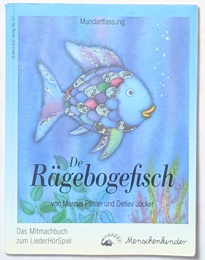 Bücher: Mitmachbuch - De Rägebogefisch - Marcus Pfister – Gebraucht aus Wängi von ABIZONE-86