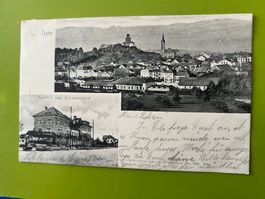 2 Bild von Uster und Gasthof Schweizerhof 1906