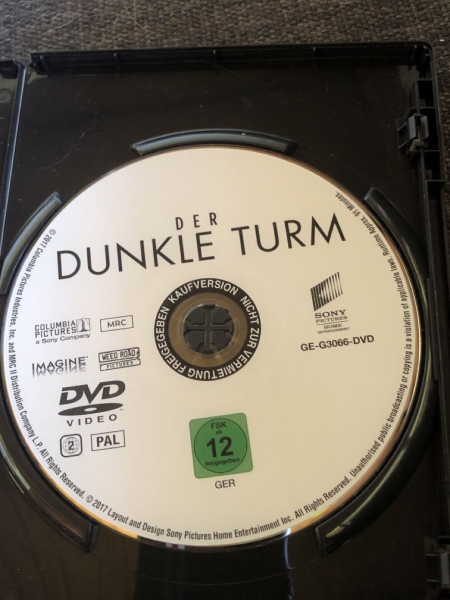 Tous les DVDs: DVD, DER DUNKLE TURM – D'occasion à Balsthal par Katzenfan99 2