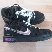 basket nike dunk low off white lot 50 taille 40,5