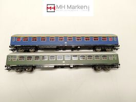Roco 44380/81 Deutsche Bundesbahn DB Personenwagen DC H0 OVP