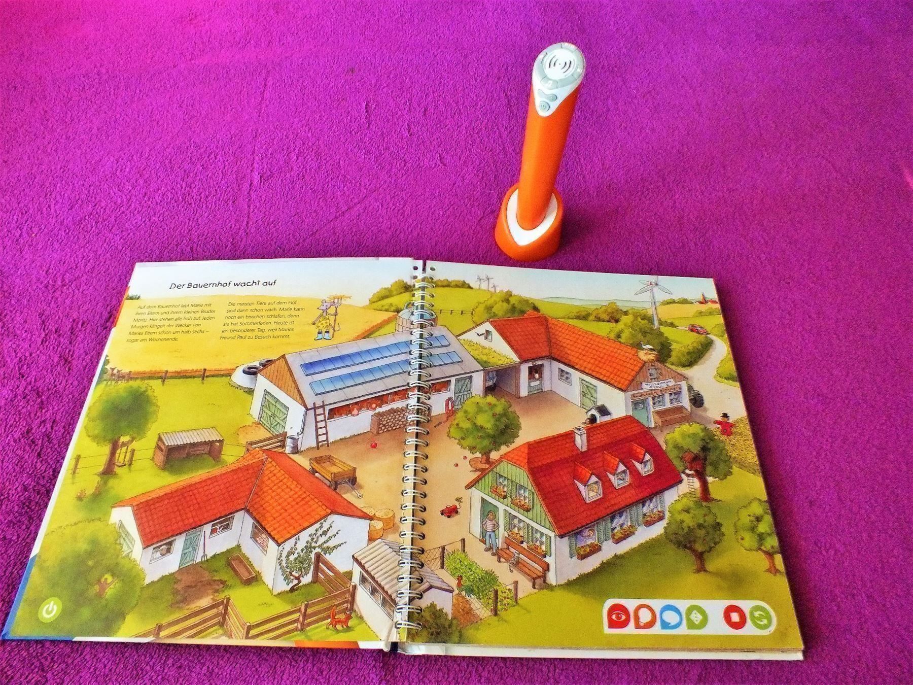 Tiptoi Giocattoli: tiptoi Starterset - Stift mit Player & Bauernhof Buch – Usato da Müllheim Dorf venduto da Seeeule01 4