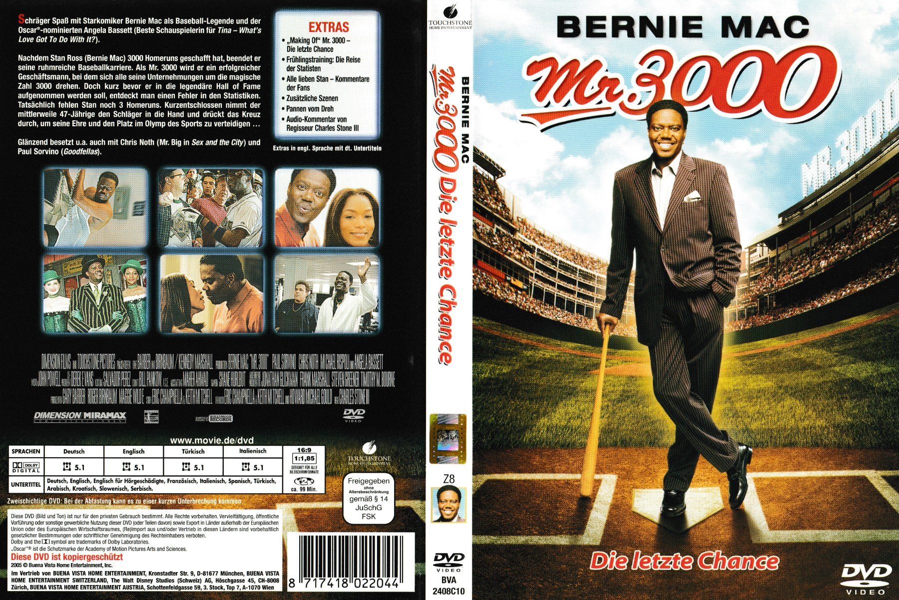 Tutti i DVDs: DVD - Mr. 3000 – Usato da Langnau am Albis venduto da MediaRescuerKeLoX