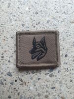 Funktionsabzeichen Hundeführer mit klett schwarz