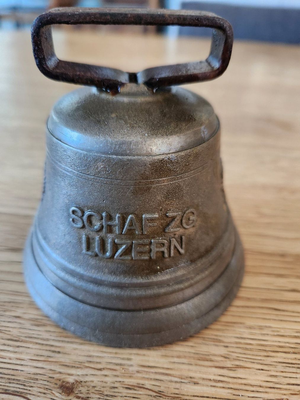Glocken & Treicheln: Schöne, antike Schafglocke – Gebraucht aus Fanas von Rurero03 1