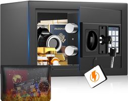 Digitaler Tresor mit Zahlenschloss Mini Safe Feuerfest