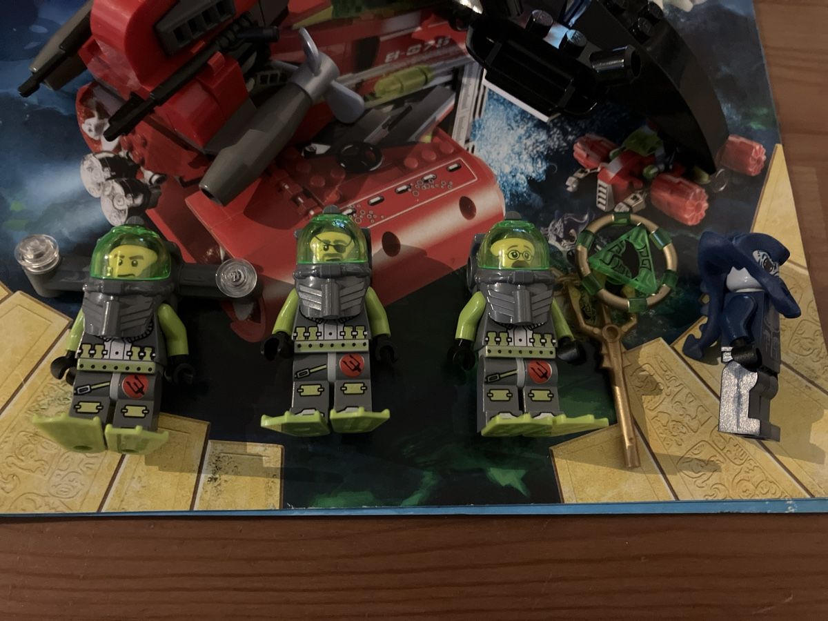 Lego 8075 Neptune Carrier komplett mit Anleitung und Minifig (Gebraucht ...