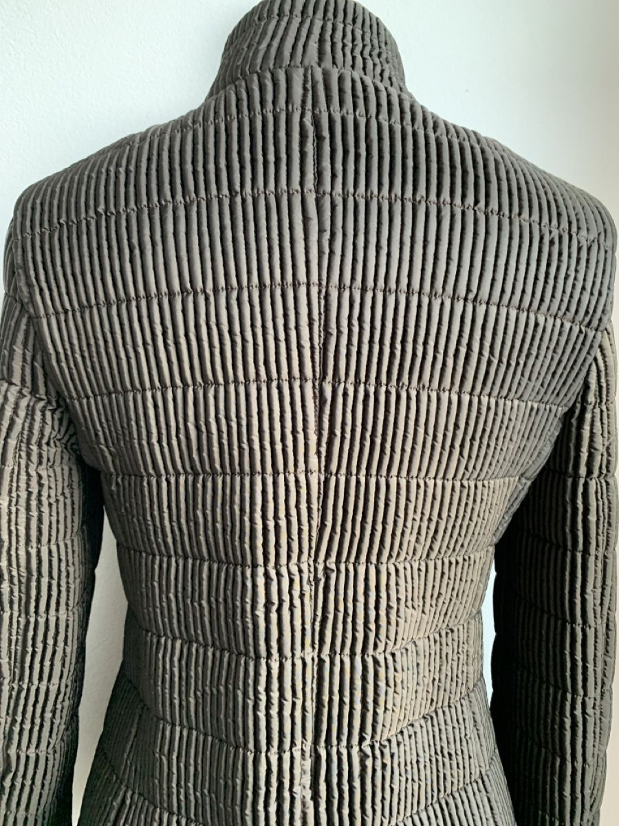 Akris Giacche: AKRIS: Super elegante dunkelbraune Stepp-Jacke, 36 – Nuovo (secondo la descrizione) da Luzern venduto da designluzern 5