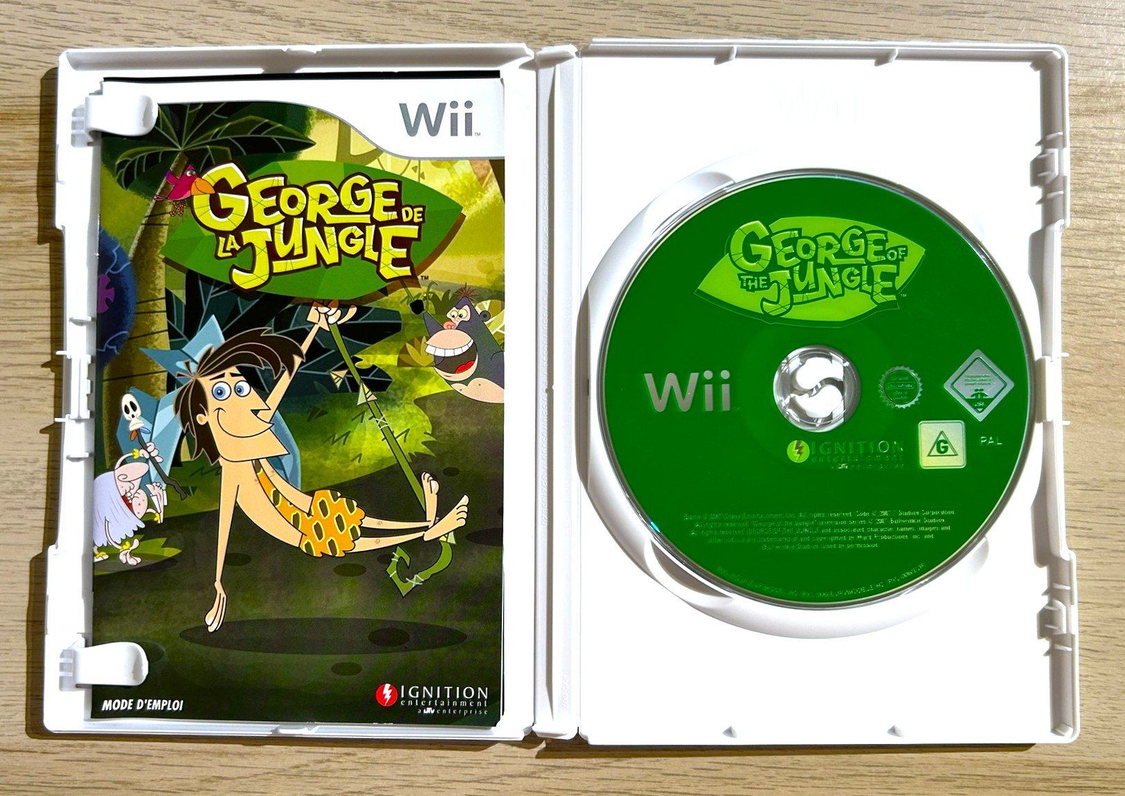 Nintendo Giochi: George de la Jungle Nintendo Wii – Usato da St. Gallen venduto da Alpine.Arcade 2