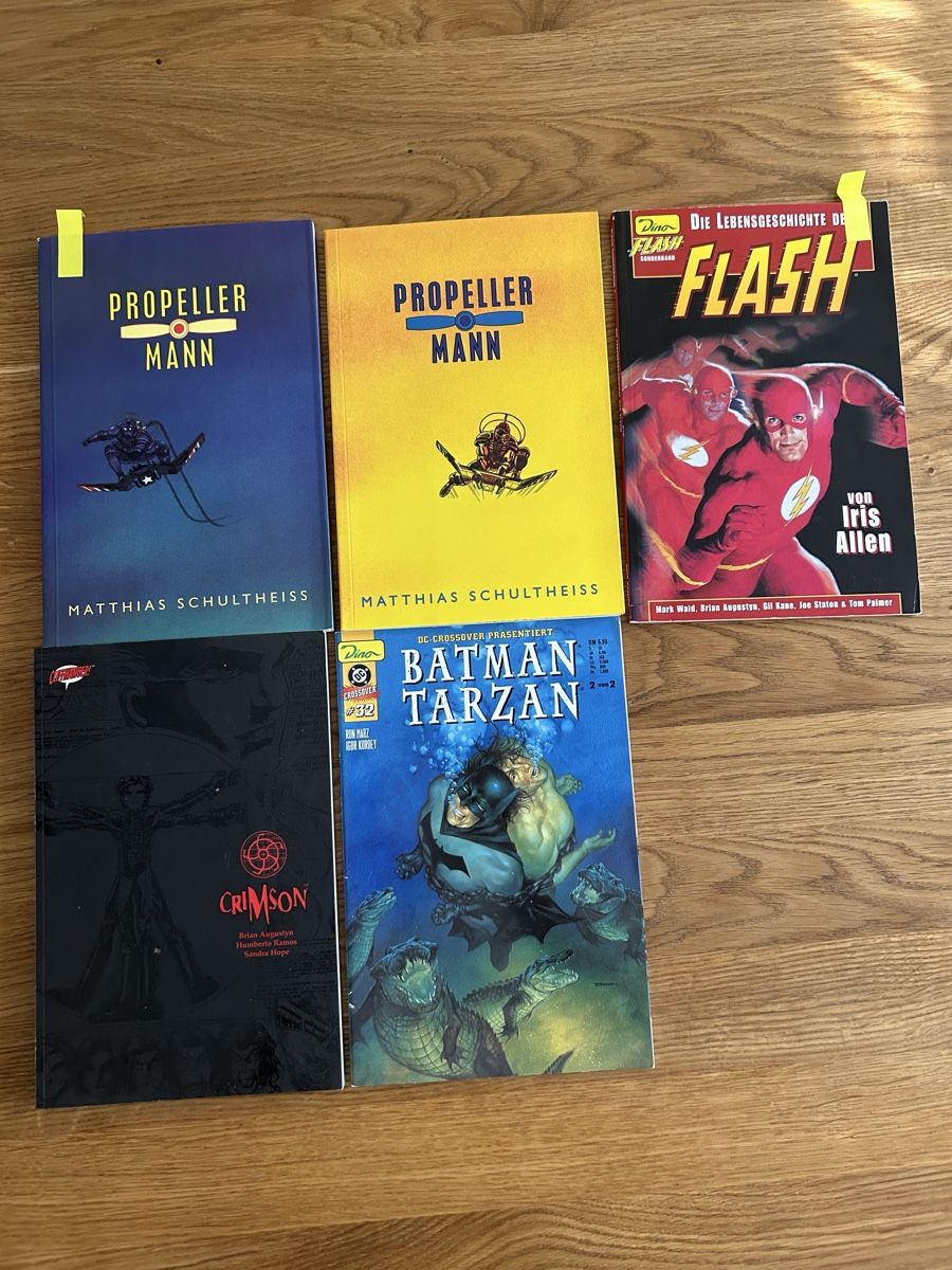 Fumetti: Comic-Sammlung: Flash, Batman Tarzan, Propellermann u.a. 57 – Usato da Zürich venduto da jasmin011