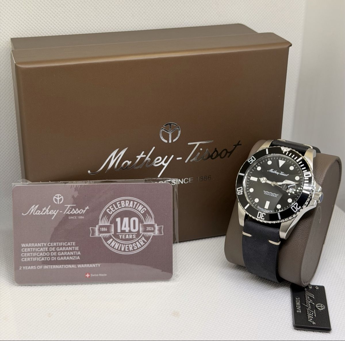 Uhren: Montre Mathey-Tissot Mathy – Neu und originalverpackt aus Bulle von GMS-9