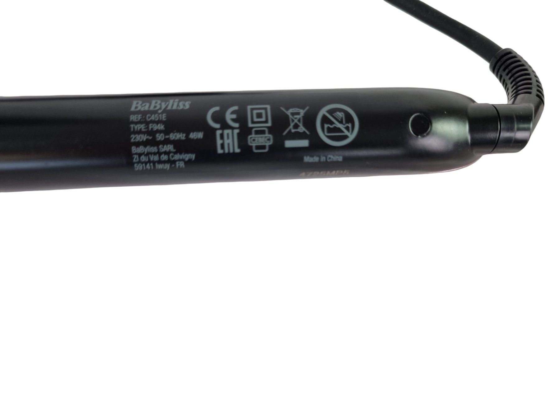 BaByliss Lockenstäbe & Haarglätter: BABYLISS 25 mm LOCKENSTAB – Neu (gemäss Beschreibung) aus Wangen b. Olten von Restwert_Wangen 3