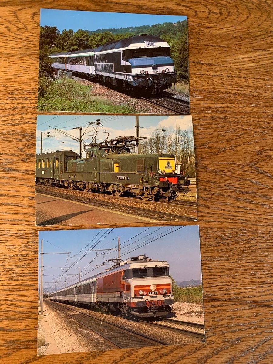 Trains électriques: Ansichtskarten SNCF – D'occasion à Winden par EmilNeu 3