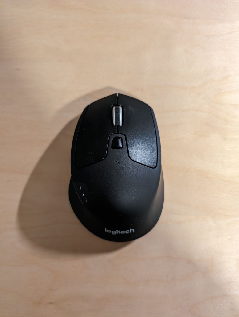 Logitech Maus: Logitech Precision Pro Mouse - Black - M720 Triathlon – Gebraucht aus Winterthur von  5