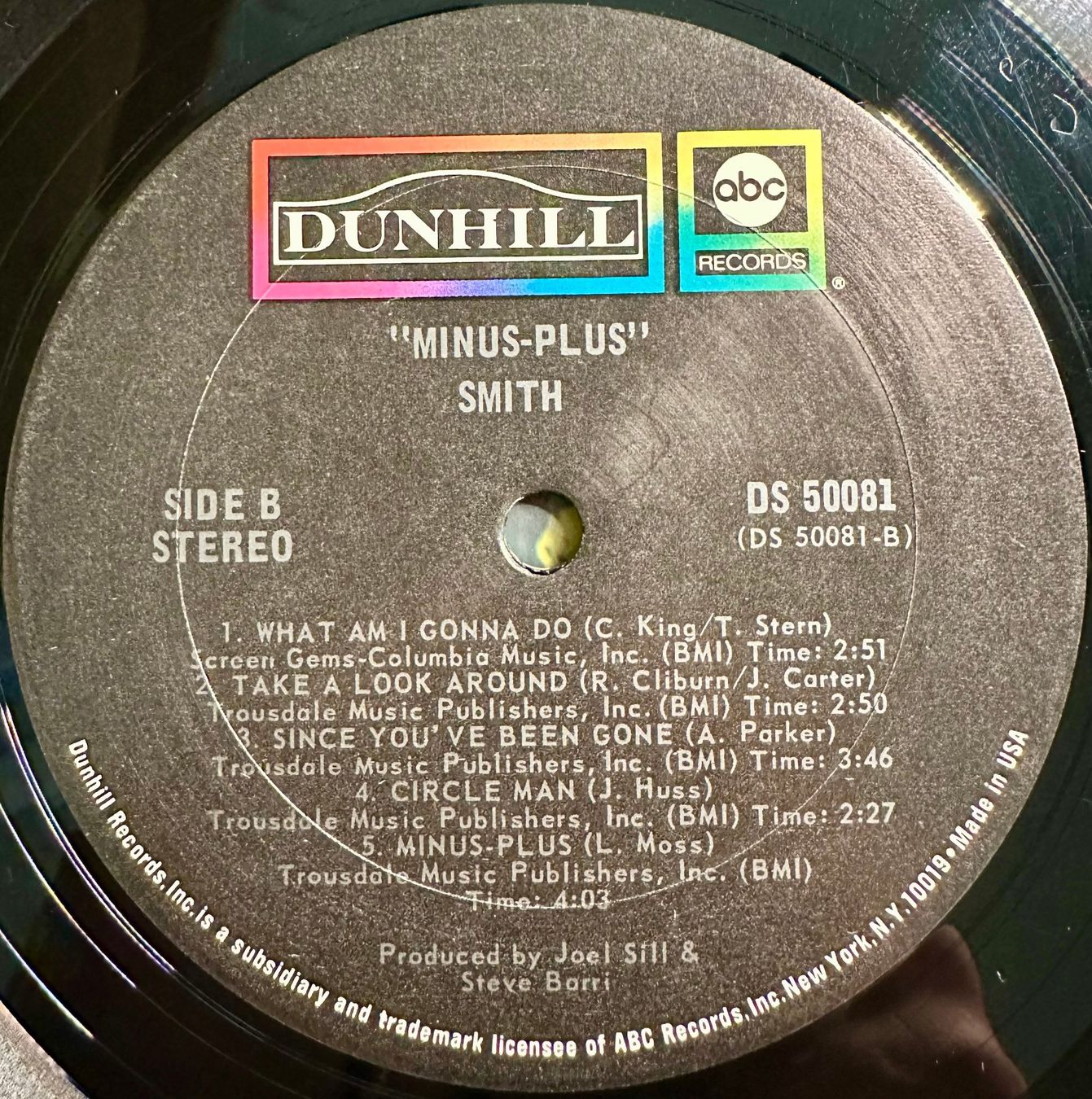 Dischi in vinile: Smith - Minus-Plus // LP: VG; Sleeve: Good+ – Usato da Zürich venduto da saltbee 3