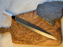 JAPAN🔴SASHIMI SUSHI Chef Messer 260 Handmade Chriurgenstahl