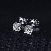 Silber 925 Ohrringe mit Zirkonia | Argent 925
