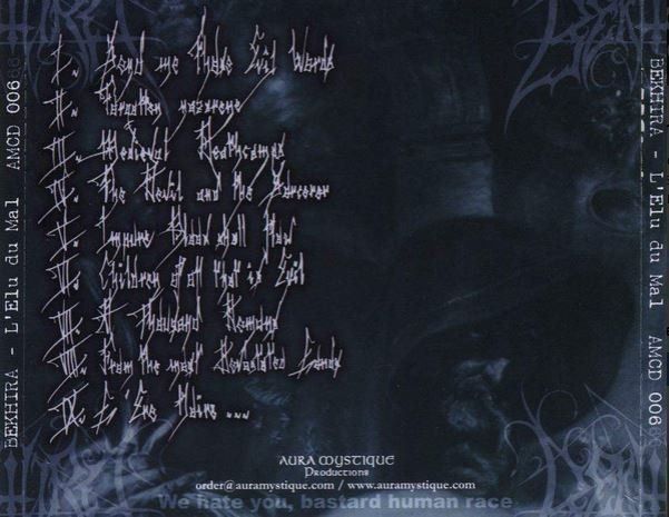 CD: Bekhira - L'elu... – Usato da St-Cergue venduto da VeganWarrior 1