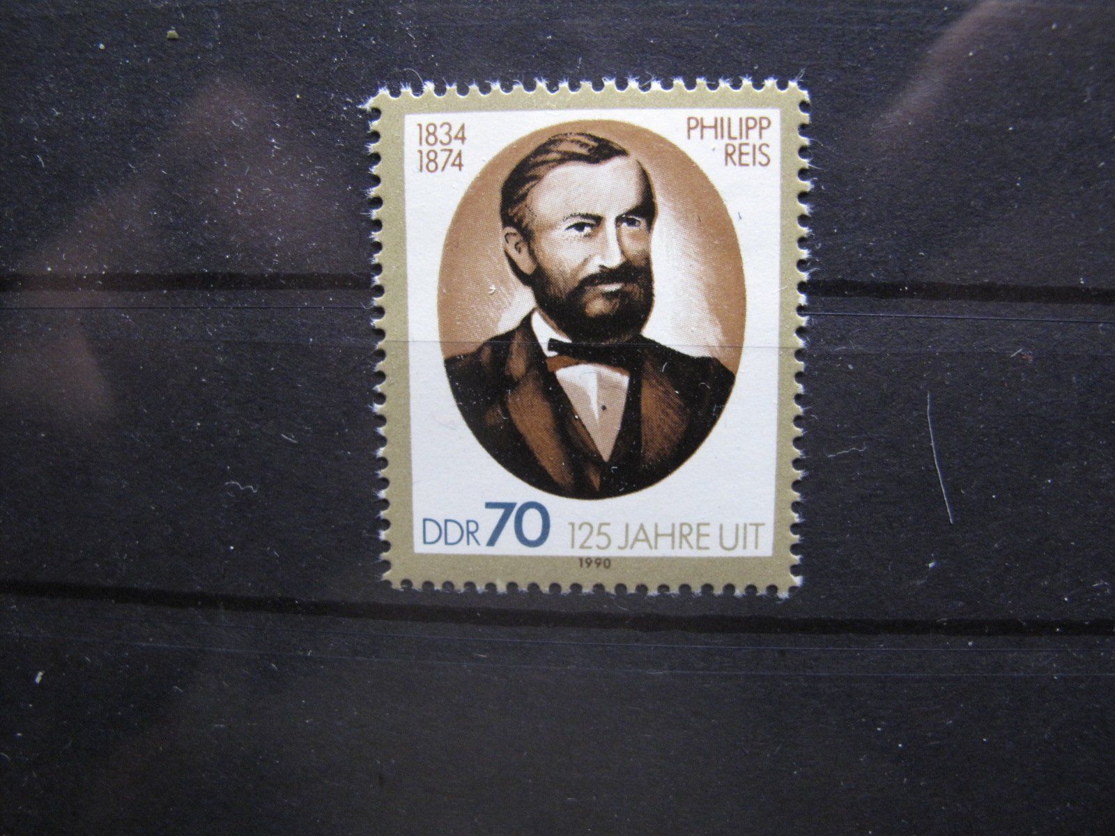 Alle Briefmarken: DDR 1990 Philipp Reis ** – Gebraucht aus Wil SG von fva01
