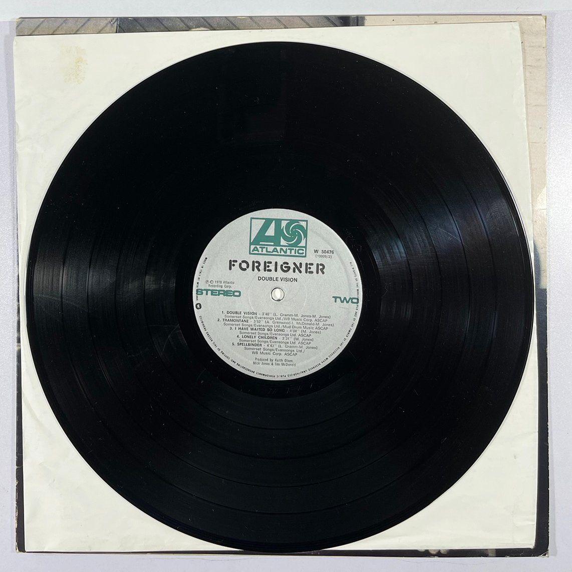 Schallplatten: LP: FOREIGNER - Double Vision (1978) – Neu (gemäss Beschreibung) aus Frenkendorf von Yard-Sale-2000 2