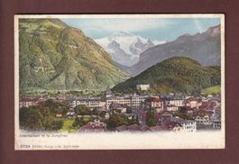 INTERLAKEN - Jungfrau - 1904 Hotel Stempel