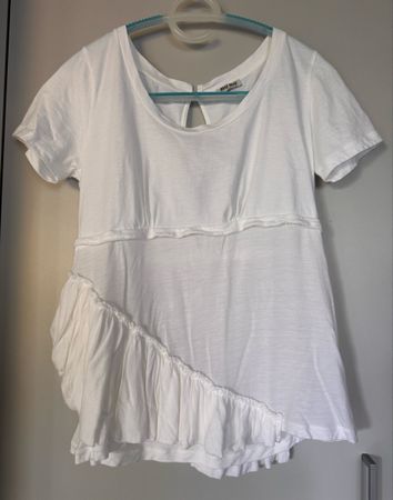Miu Miu Shirt, Gr. M, weiss, neuwertig