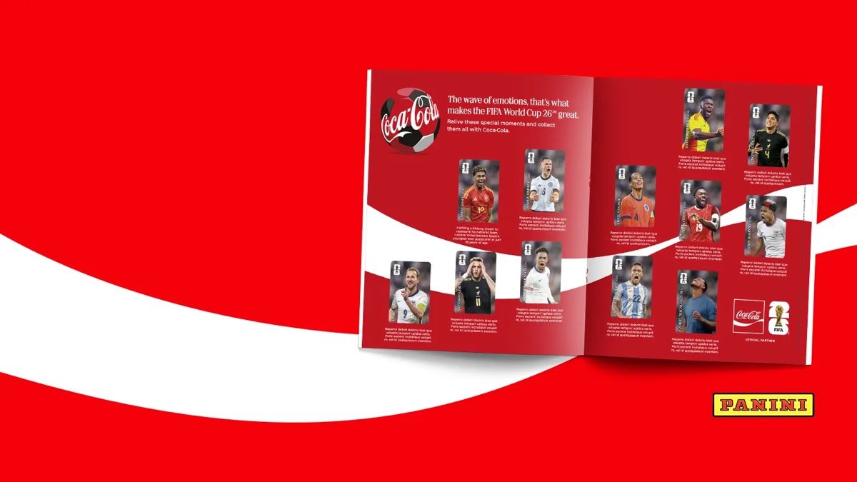 Panini Carte collezionabili: Panini Coca Cola FIFA 2026 - kostenloser Versand – Nuovo e nell'imballaggio originale da Nussbaumen AG venduto da c.4 5