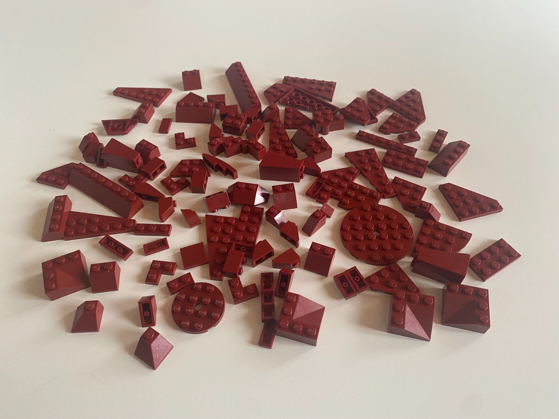 Lego Spielzeuge: LEGO - DIVERSE - WEINROTE - ERSATZ - TEILE – Gebraucht aus Gelterkinden von ajdt4