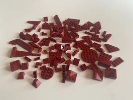 LEGO - DIVERSE - WEINROTE - ERSATZ - TEILE