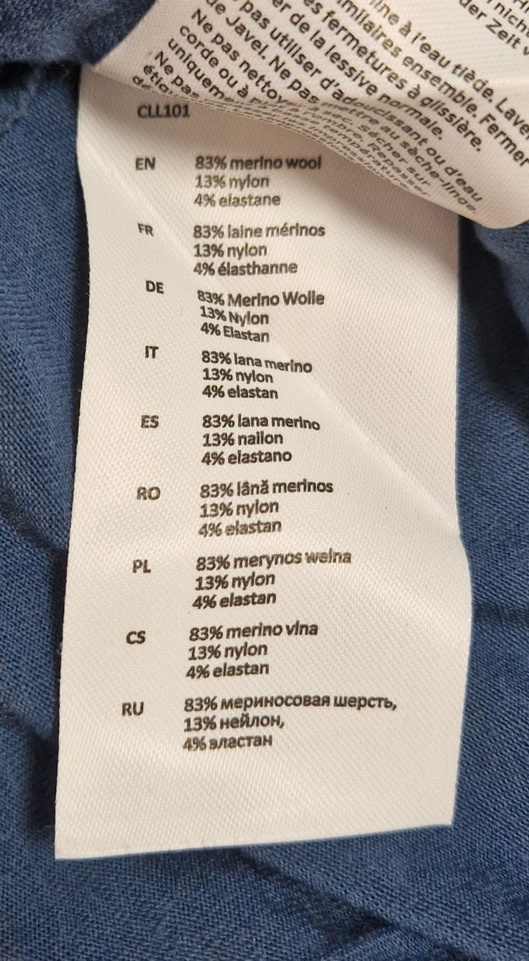 Mons Royale T-shirt: Shirt Mons blau,Gr.S – Usato da Biglen venduto da Patronic 1