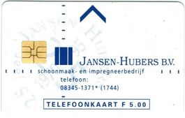 Telefonkarte Niederlande CRD-054 Jansen-Hubers Zeedam