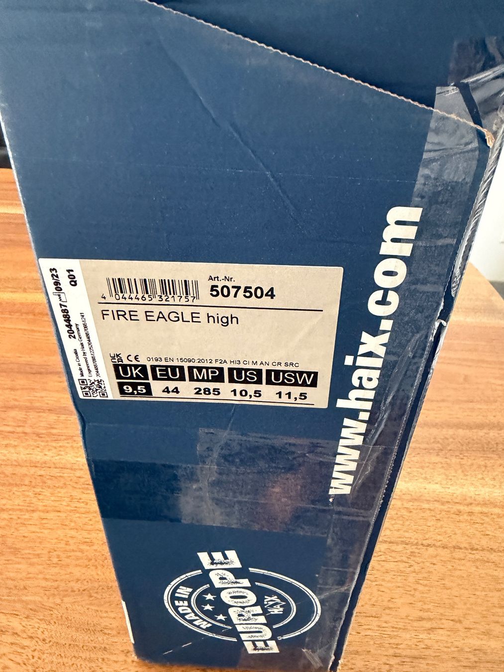 Haix Herrenschuhe: HAIX Fire Eagle High, Gr. 44 – Neu (gemäss Beschreibung) aus Zug von brucor 8
