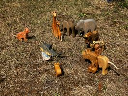 Exotische Tiere - Original Ostheimer Spielfiguren