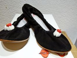 Ballerinas mit Echtledersohle Gr.40 Neu