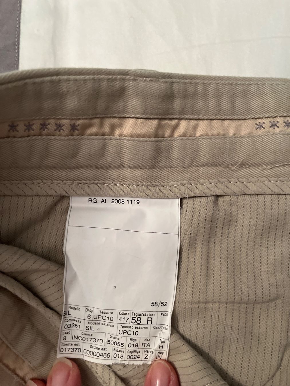 Hosen: Ermenegildo Zegna trousers – Gebraucht aus Rüschlikon von ant_5v7g 2