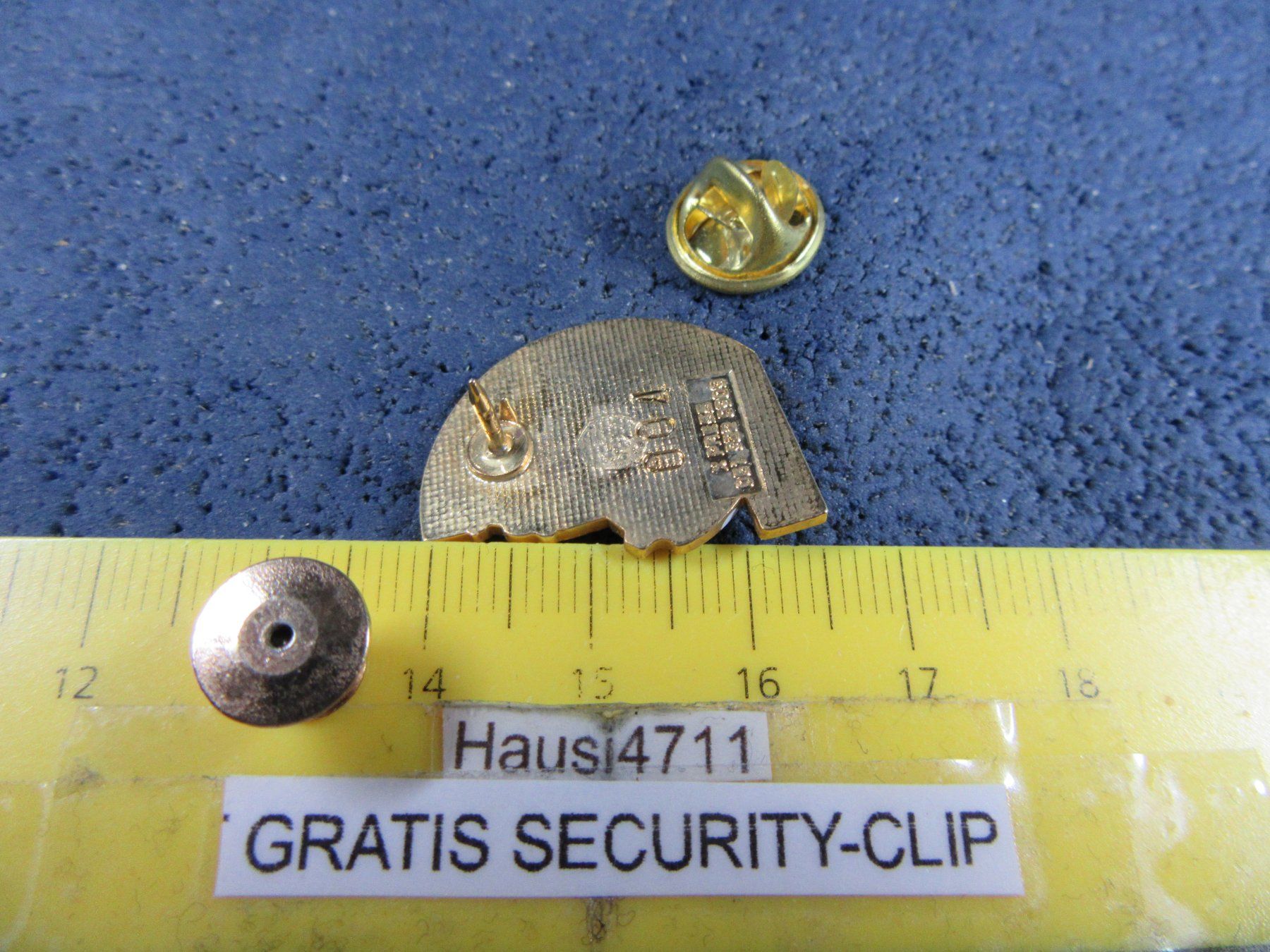 Swiss Placchette & Badge: HELVETIA SCHWEIZ PIN GOLDIG – Usato da Ettingen venduto da Hausi4711 1