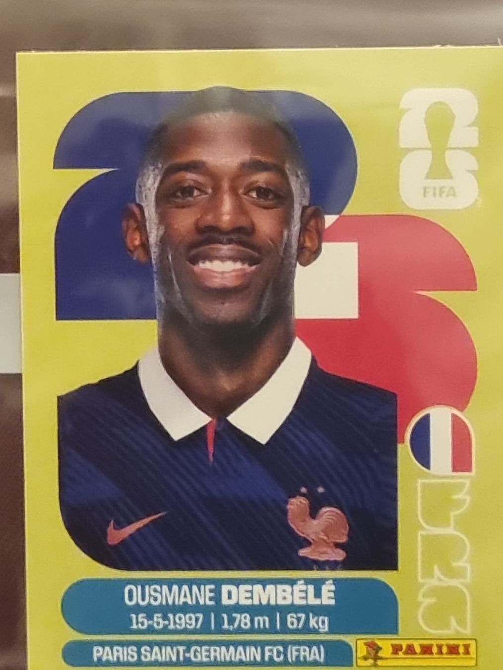 Panini Sammelbilder & Trading cards: Panini Sticker Ousmane Dembélé  – Neu (gemäss Beschreibung) aus Kehrsatz von Bulandi
