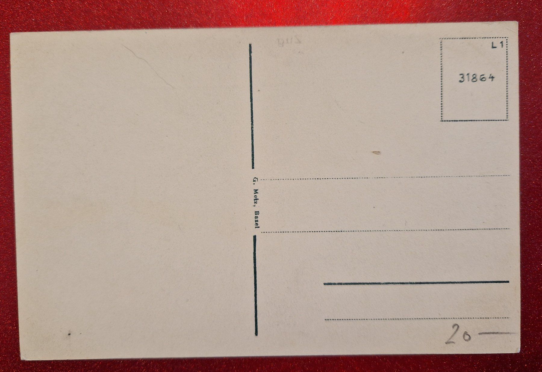 Cartoline postali: Zug - rar/top – Nuovo (secondo la descrizione) da Melchnau venduto da Arthurius 1