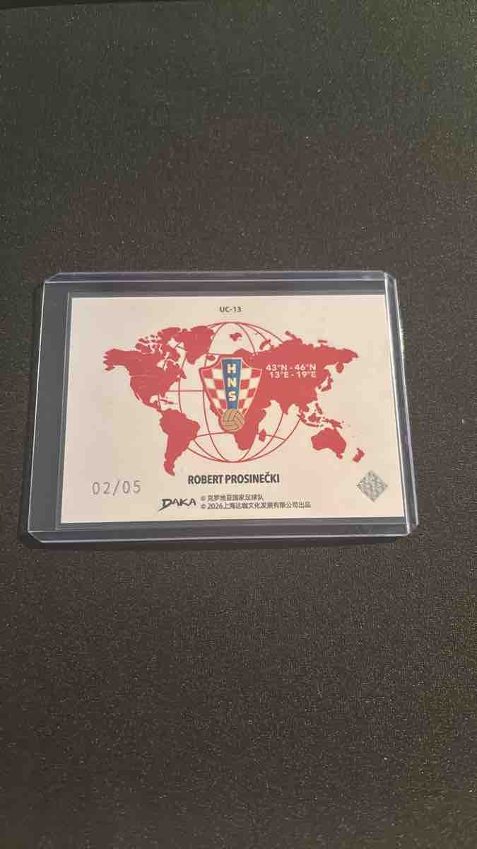 Carte collezionabili: Robert Prosinecki - 02/05!!!! - DAKA - Kroatien – Nuovo (secondo la descrizione) da Kaiseraugst venduto da Baum_12 1