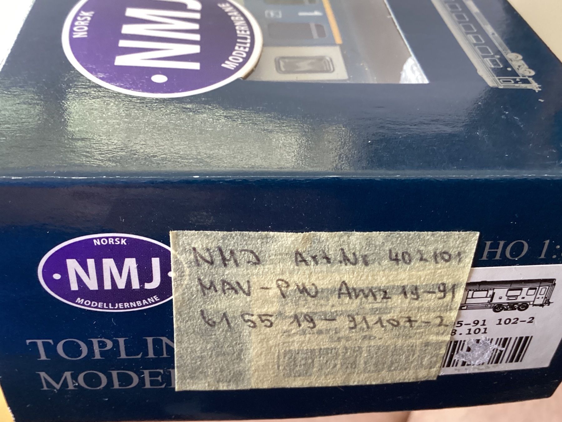 Modellini di ferrovie: NMJ 402.101 MAV Sitzwagen Amz H0 1:87 – Usato da Effretikon venduto da simtek_de 5
