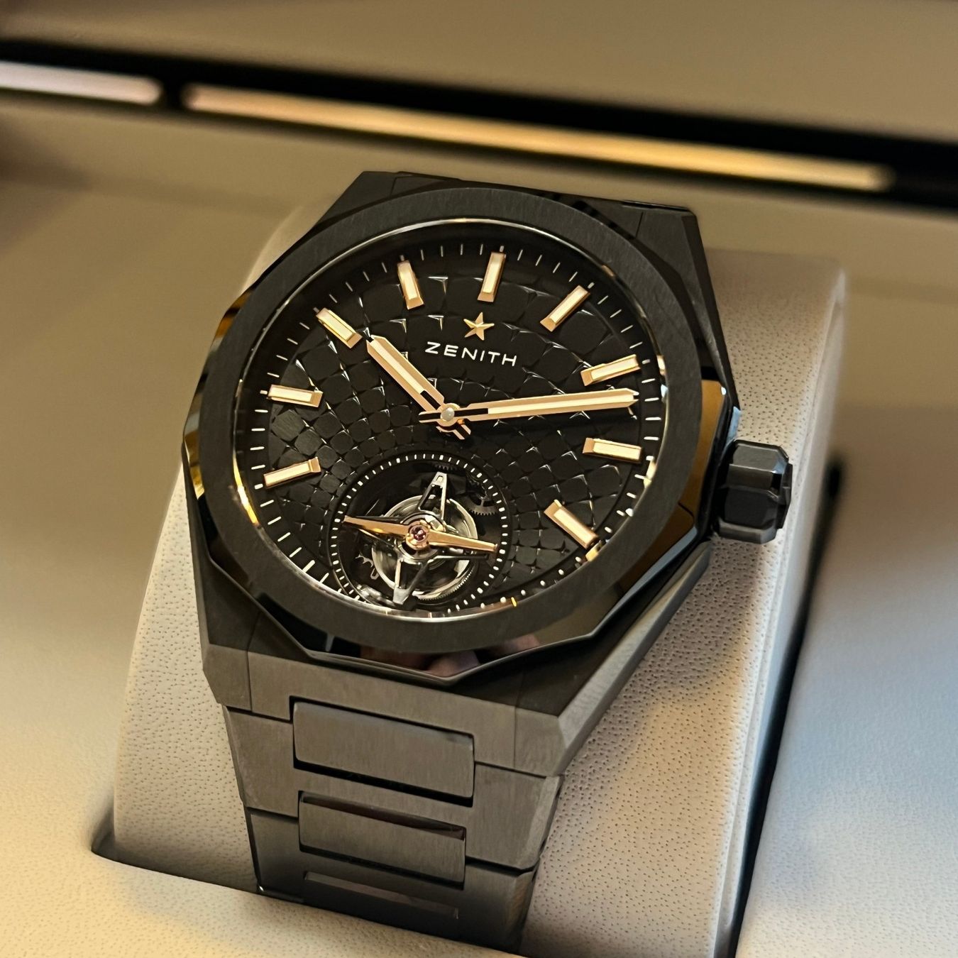 Zenith Orologi: Zenith Defy Skyline Ceramic Tourbillon – Usato da Carouge GE venduto da Watchaser 2
