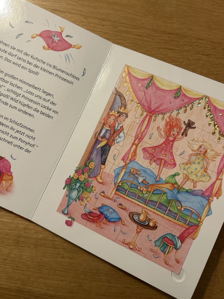 Libri: Die kleine Prinzessin: Ein märchenhaftes Puzzlebuch – Usato da Grüt (Gossau ZH) venduto da Searose 2