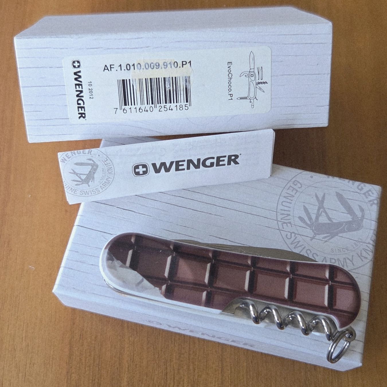 Wenger Couteaux de poche: Wenger Evo Choco Neu – Neuf avec emballage d'origine à Nidau par Limite15 2